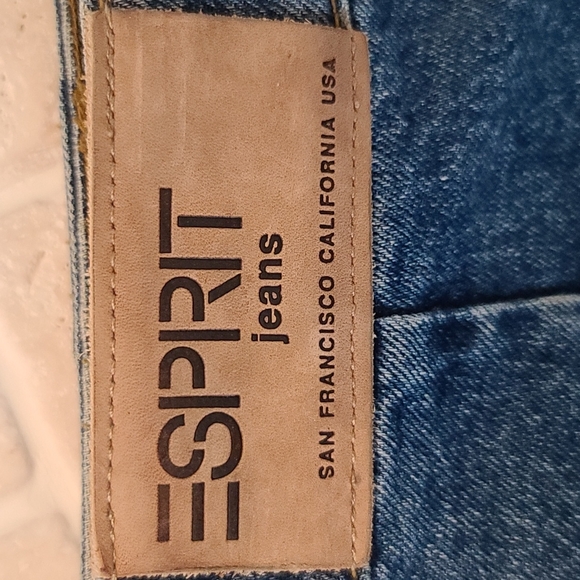 Esprit Dark Blue Denim Mini Skirt ( Sz 38) - Picture 4 of 7